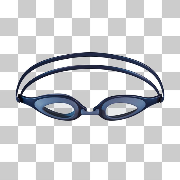 Swim Goggles 3D Icon