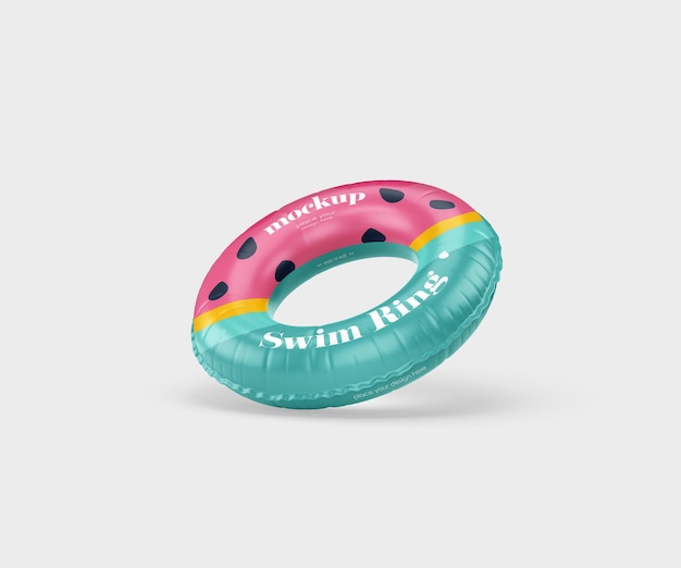 Swim ring mockup