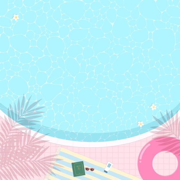 PSD swimming pool background