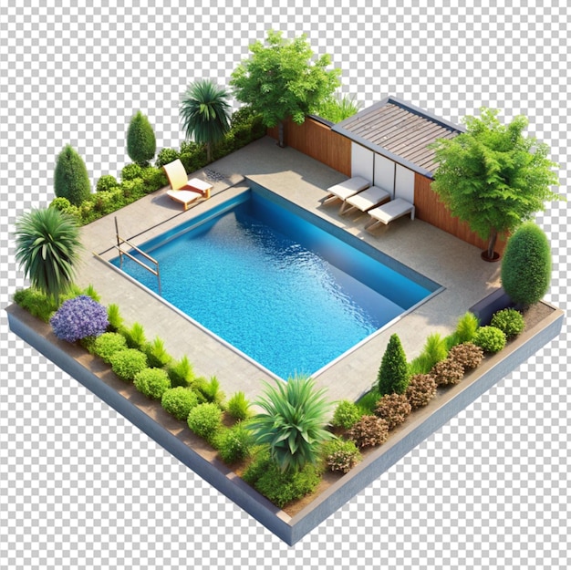 swimming pool garden