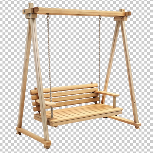 PSD swing isolated on transparent background