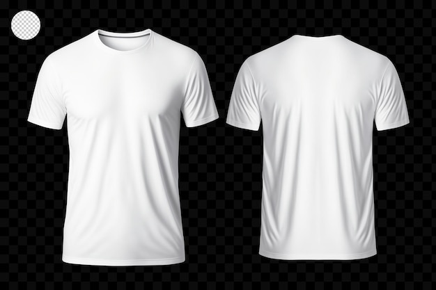 t-shirt front and back