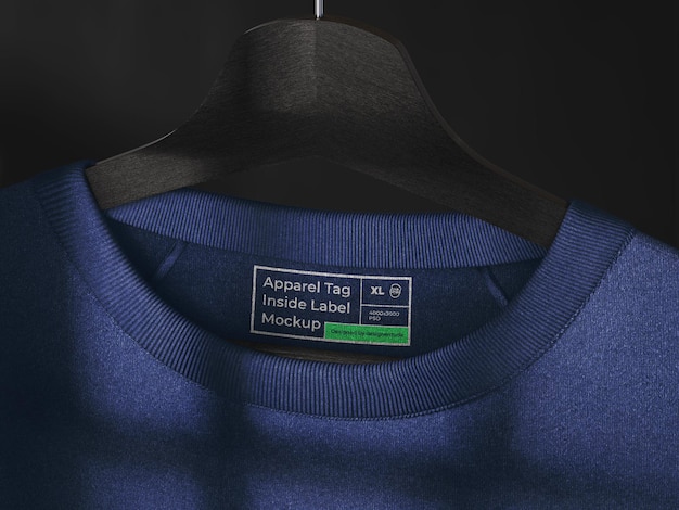 T-Shirt Label Mockup