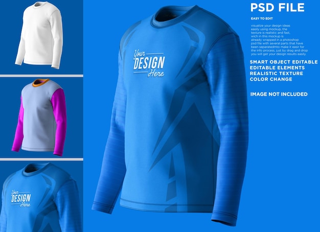 T-Shirt Long Sleeve Mockup