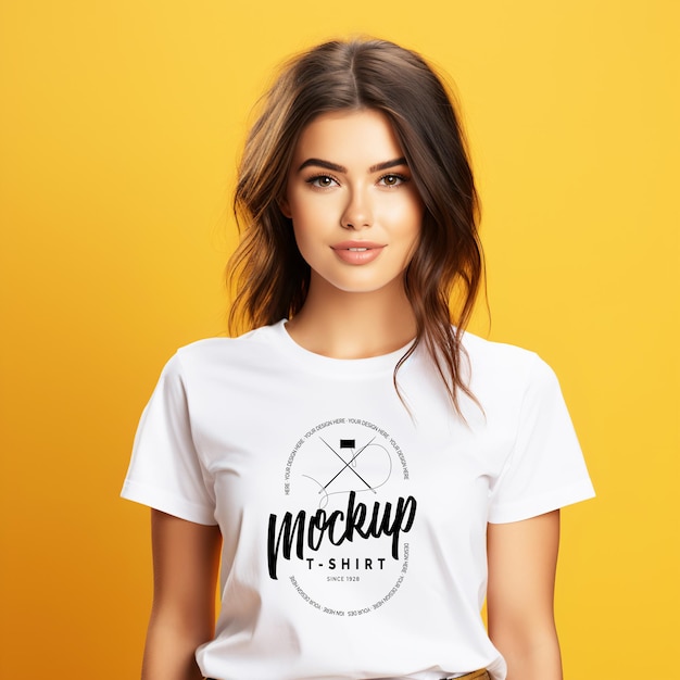 t shirt mockup design psd for branding