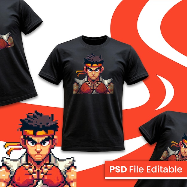 PSD t shirt mockup editable 1