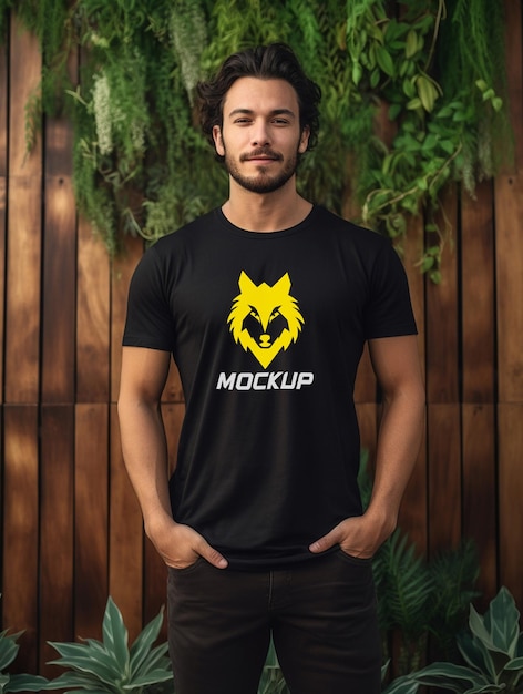 T shirt mockup PSD Template