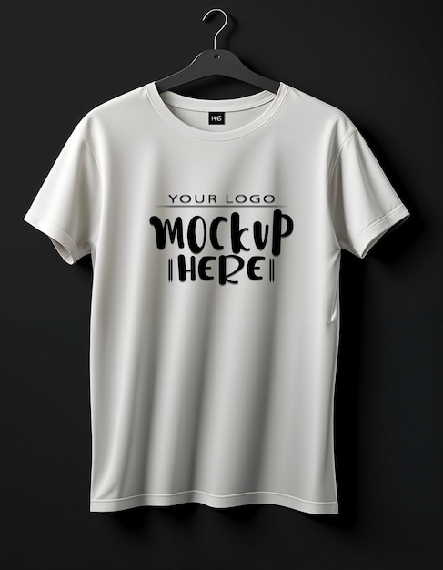 T Shirt mockup template for social media poster and banner