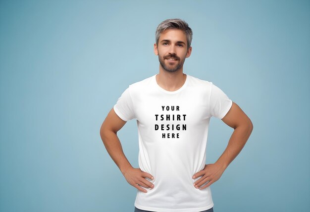 PSD t shirt mockup