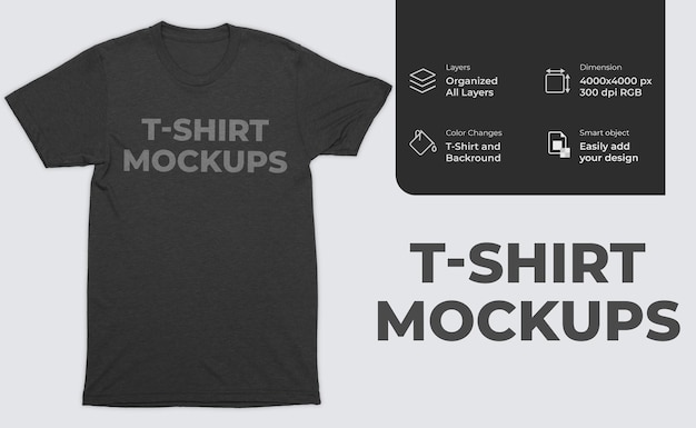 PSD t-shirt mockup