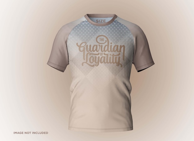 T-Shirt Raglan Short Mockup