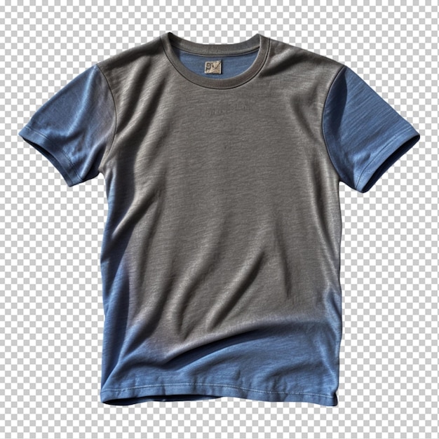 T shirt with any shirtisolated on transparent background