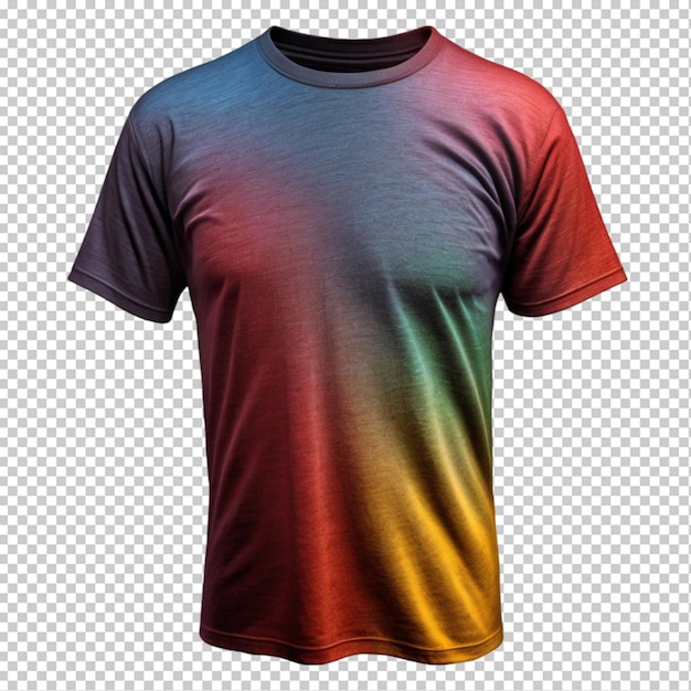 PSD t shirt with any shirtisolated on transparent background