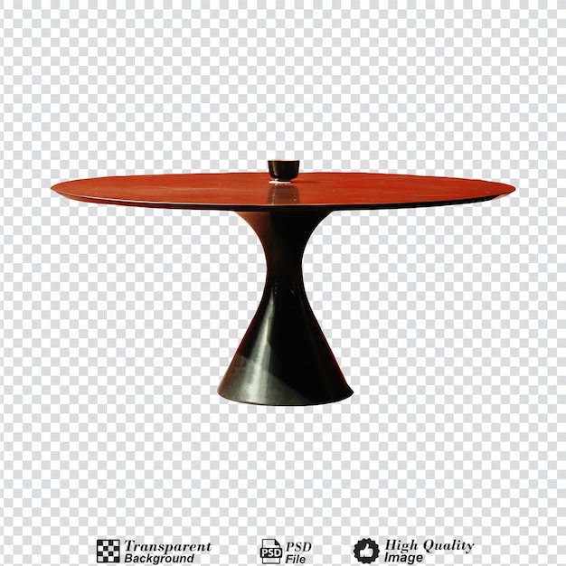 Table isolated on transparent background