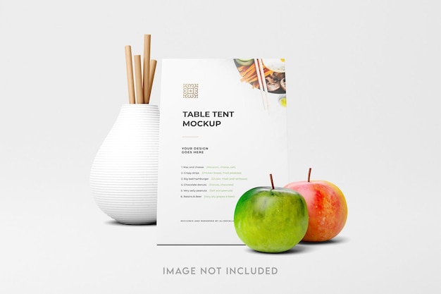 Table Tent Mockup