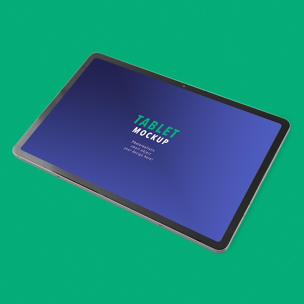 Tablet computer mockup psd file