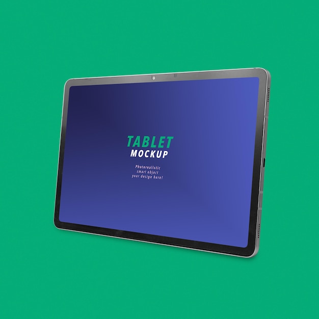 Tablet computer mockup psd file