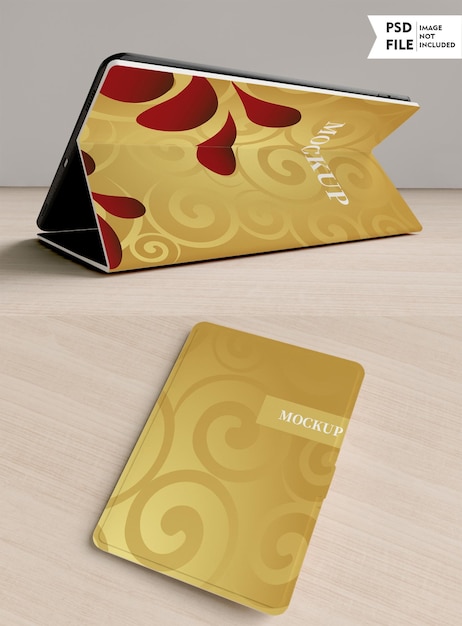 tablet cover mockup design