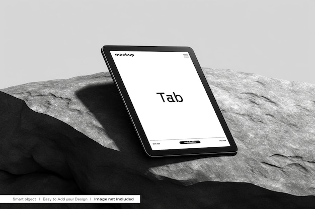 PSD tablet design template