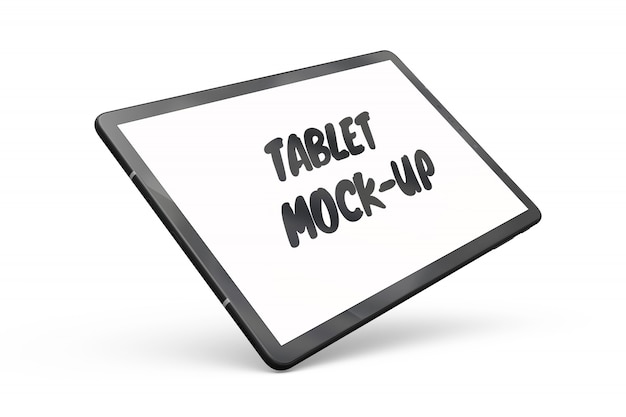 Tablet Mock-up Isolated