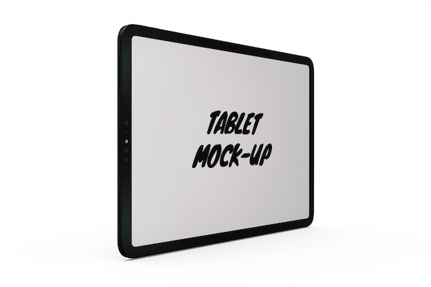 Tablet Mock-up Isolated