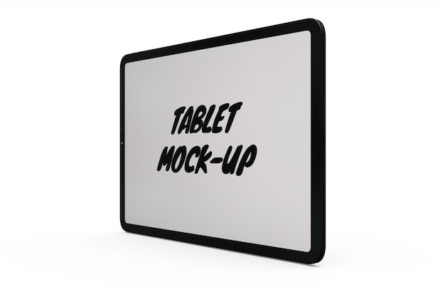 Tablet Mock-up Isolated