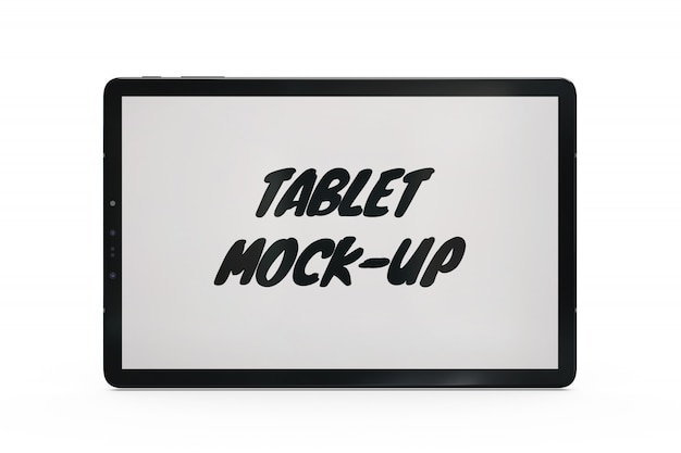 Tablet Mock-up Isolated