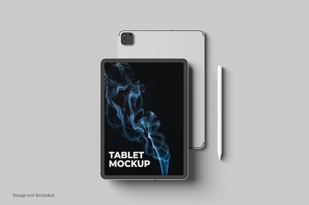 Tablet Mockup Designs in 3D Rendeirngs in 3D Rendeirng