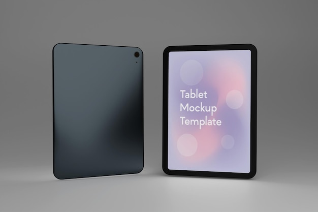 PSD tablet mockup