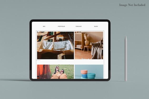 Tablet Pro mockup