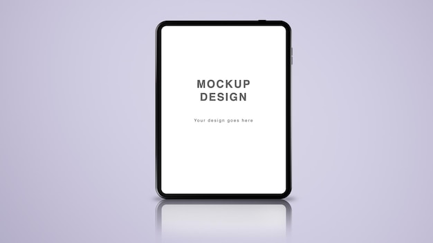 Tablet and screen - ui ux mockup