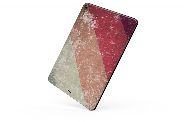 Tablet Skin Mock-up Isolated