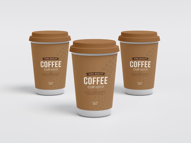 Take Away Paper Coffee Cup Mockup