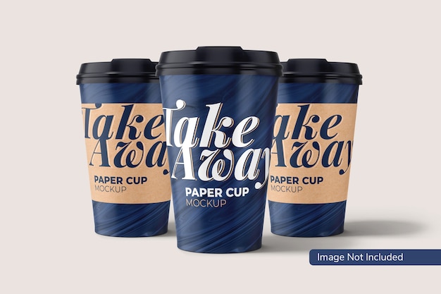 Take Away Paper Cup Mockup