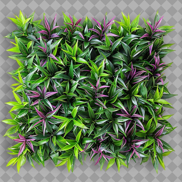 Tall Fescue Jester With Colorful Ceramic Tiles and Purple Mi PNG Green Texture Background