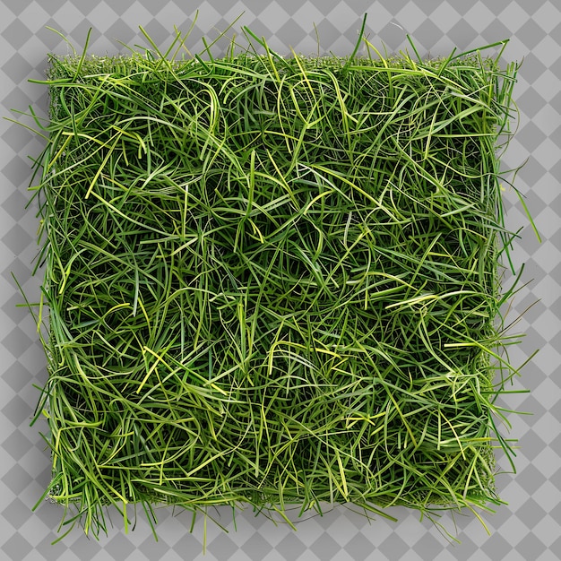 Tall Fescue With Hunter Green Branches and Indigo Mixed Gras PNG Green Texture Background