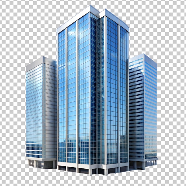 tall office building transparent png