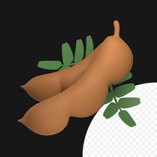 tamarind 3d icon