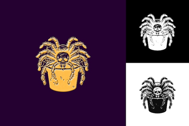 Tarantula Icon Detailed Tarantula Design With a Hairy Body a Illustration Animal Vector Art Design