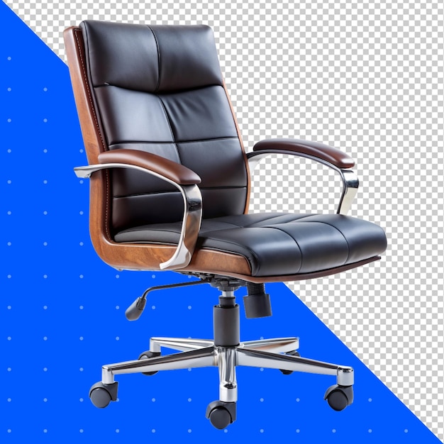 Task chair isolated on transparent background PNG