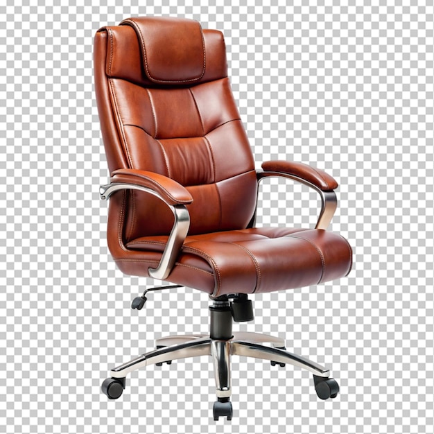 Task chair isolated on transparent background