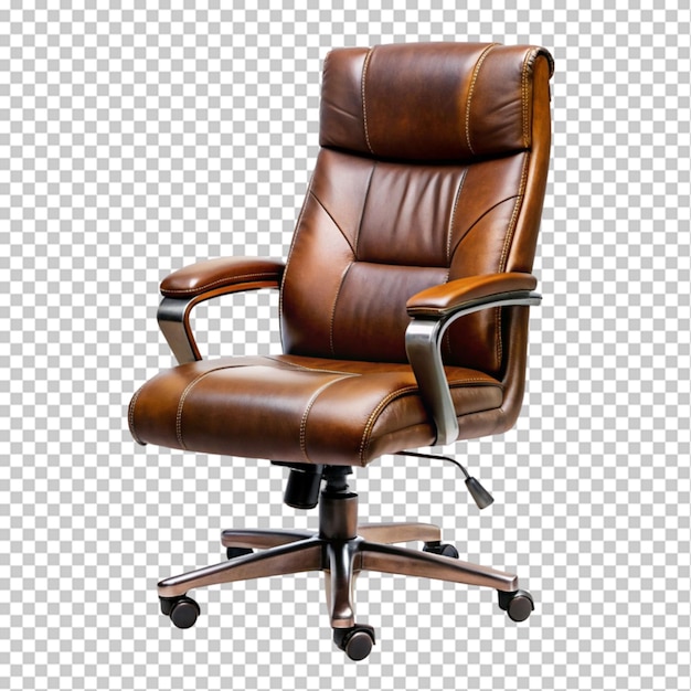 Task chair isolated on transparent background