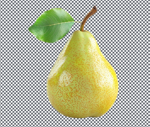 PSD tasty bartlett pear isolated on transparent background