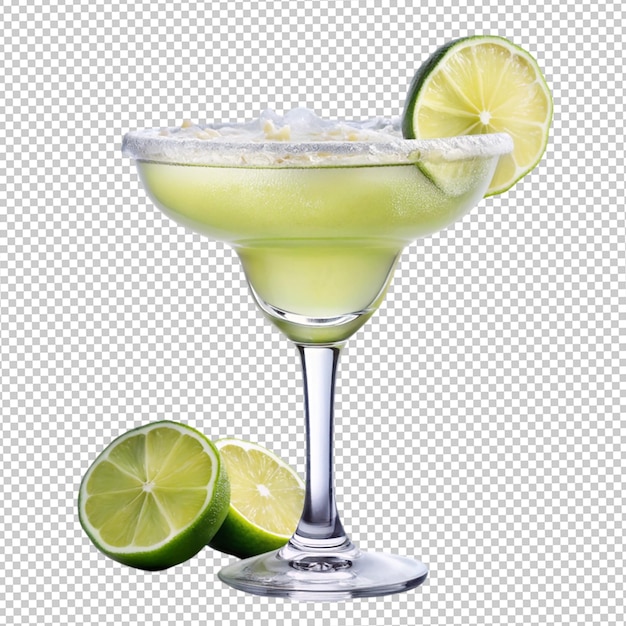 PSD tasty daiquiri drink with lime