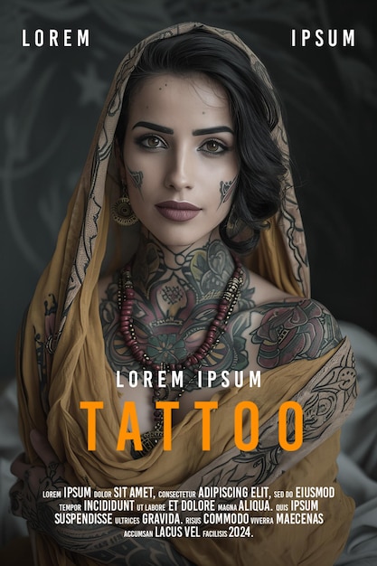 Tattoo Girl Portrait Pictures