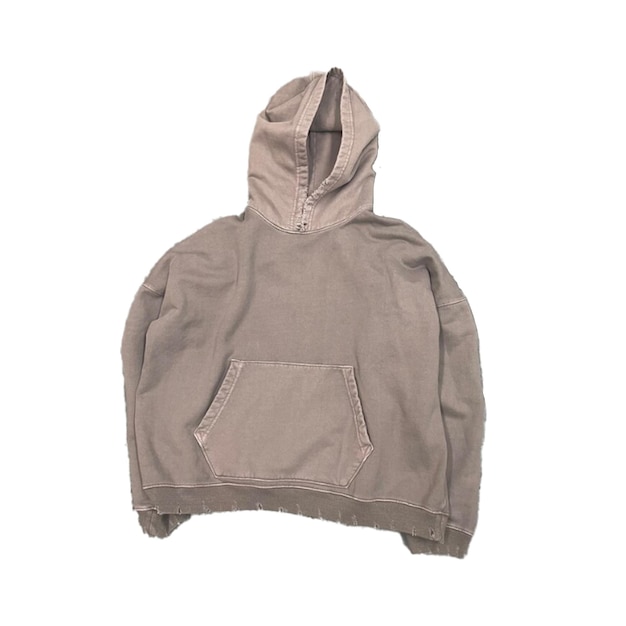 PSD taupe washed hodie mock up