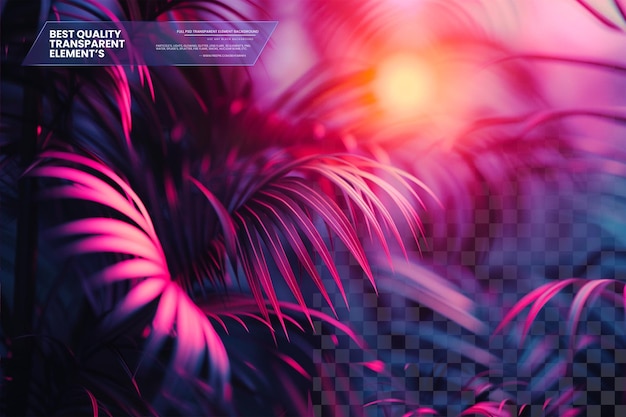 Techno Tropic on Transparent Background