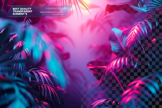 Techno Tropic on Transparent Background