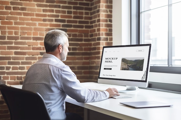 Technology and frame mockup