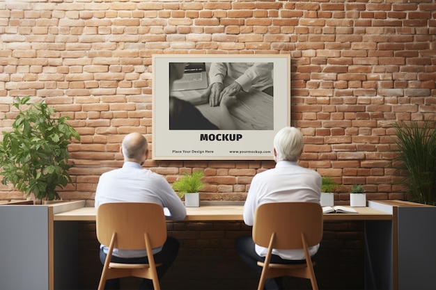 Technology and frame mockup